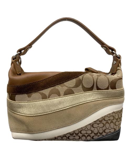 COACH（コーチ）COACH (コーチ) ハンドバッグ ブラウンの古着・服飾アイテム