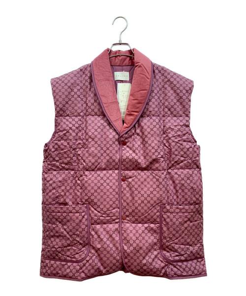 CELINE（セリーヌ）CELINE (セリーヌ) 西川ダウン (ニシカワダウン) 肩当てダウンベスト サイズ:M~L 未使用品の古着・服飾アイテム