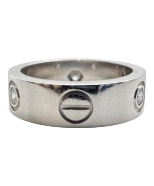 Cartier（カルティエ）Cartier (カルティエ) ラブリング ハーフダイヤ サイズ:49の古着・服飾アイテム