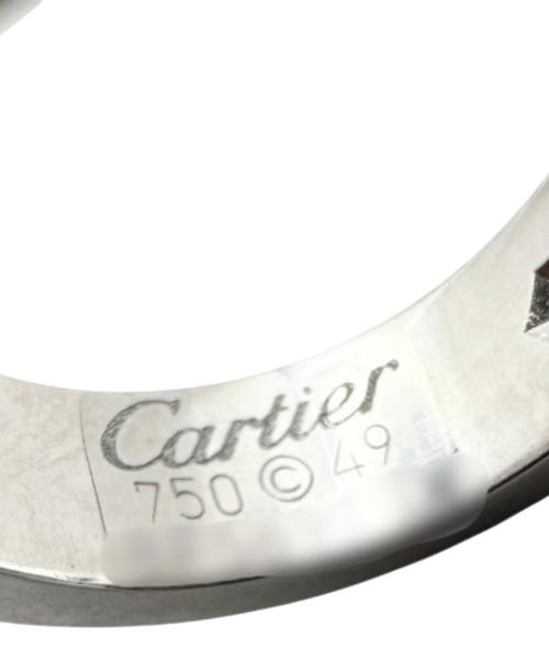 Cartier（カルティエ）Cartier (カルティエ) ラブリング ハーフダイヤ サイズ:49の古着・服飾アイテム