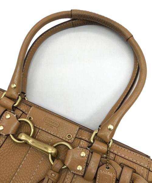 COACH（コーチ）COACH (コーチ) ハンドバッグ ブラウンの古着・服飾アイテム
