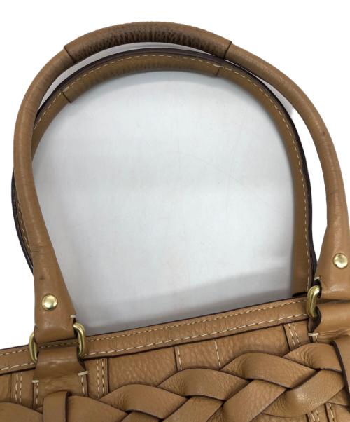 COACH（コーチ）COACH (コーチ) ハンドバッグ ブラウンの古着・服飾アイテム