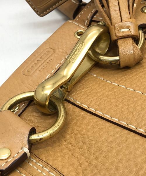COACH（コーチ）COACH (コーチ) ハンドバッグ ブラウンの古着・服飾アイテム