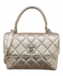 CHANEL（シャネル）の古着「トップハンドル フラップ バッグ」