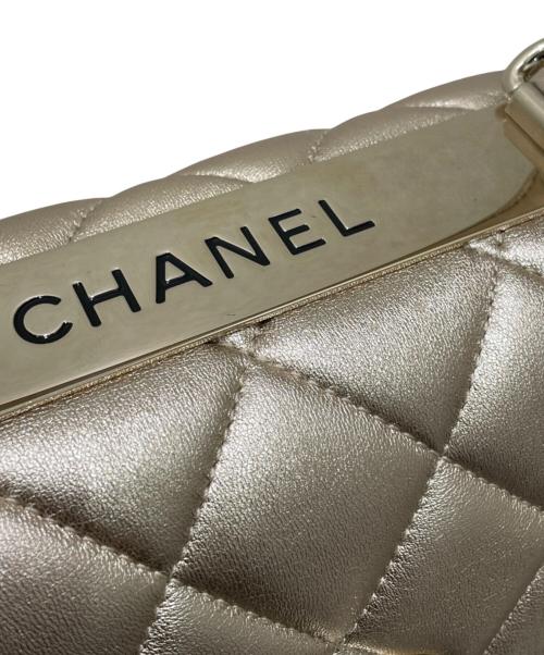 CHANEL（シャネル）CHANEL (シャネル) トップハンドル フラップ バッグ シャンパンゴールドの古着・服飾アイテム