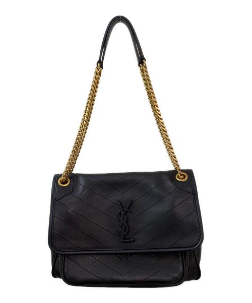 Saint Laurent Paris（サンローランパリ）Saint Laurent Paris (サンローランパリ) ニキ ミディアム ブラック サイズ:ミディアムの古着・服飾アイテム