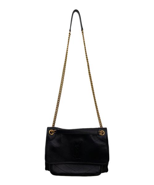 Saint Laurent Paris（サンローランパリ）Saint Laurent Paris (サンローランパリ) ニキ ミディアム ブラック サイズ:ミディアムの古着・服飾アイテム