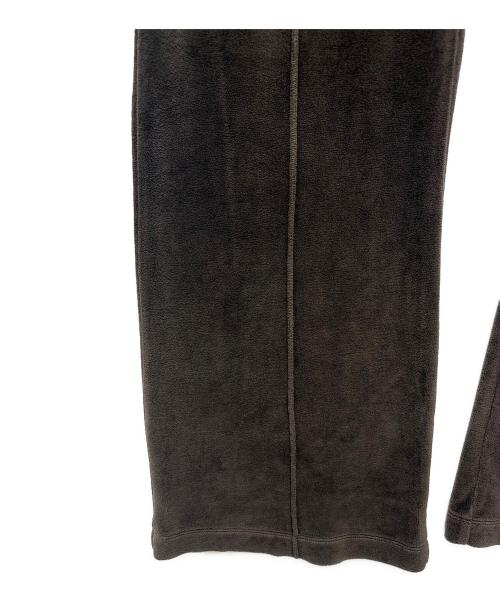 CELINE（セリーヌ）CELINE (セリーヌ) フレアベルテッドトラックパンツ ブラウン サイズ:Lの古着・服飾アイテム
