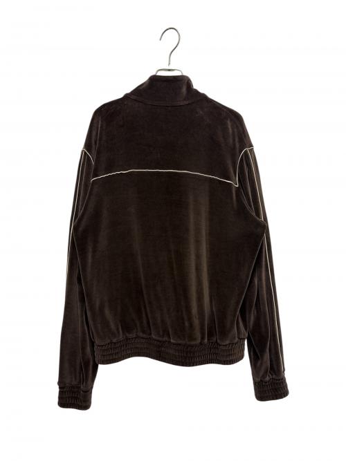 CELINE（セリーヌ）CELINE (セリーヌ) ベルベットトラックジャケット ブラウン サイズ:Mの古着・服飾アイテム