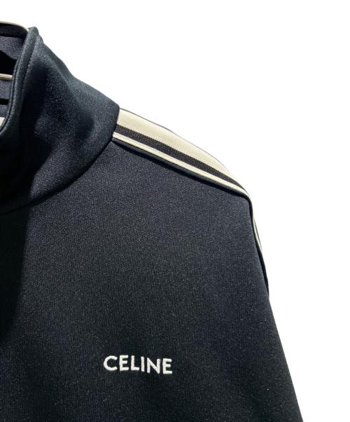 CELINE（セリーヌ）CELINE (セリーヌ) Track Suit Jacket Double Face Jersey/トラックスーツジャケット ダブルフェイスジャージー/2Y490121O ブラック サイズ:XSの古着・服飾アイテム
