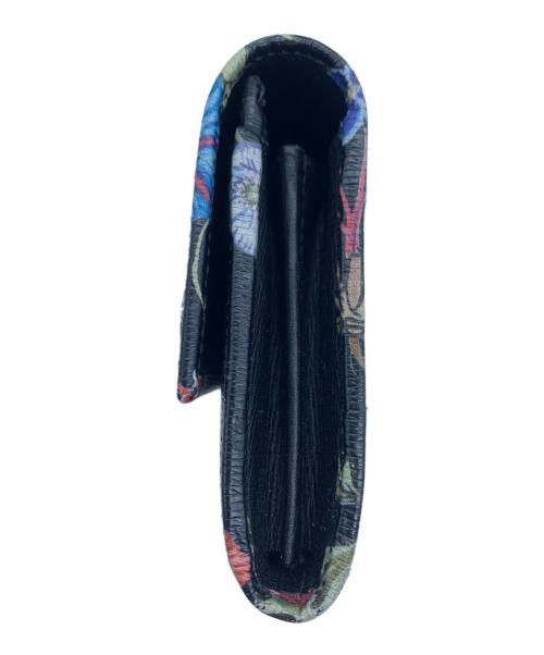 GUCCI（グッチ）GUCCI (グッチ) 長財布　クリスナイトフローラ ブラックの古着・服飾アイテム