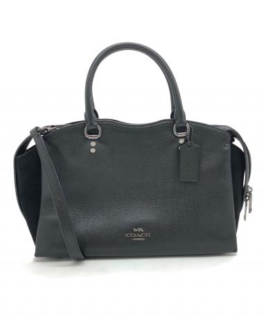 中古・古着通販】COACH (コーチ) 2WAYショルダーバッグ ブラック