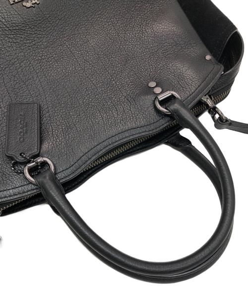 COACH（コーチ）COACH (コーチ) 2WAYショルダーバッグ ブラックの古着・服飾アイテム