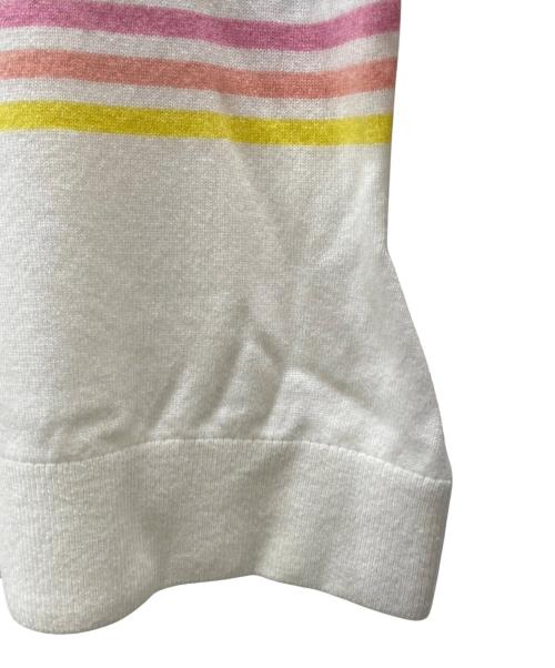 CHANEL（シャネル）CHANEL (シャネル) P60 ココマークカシミヤニット ホワイト サイズ:34の古着・服飾アイテム