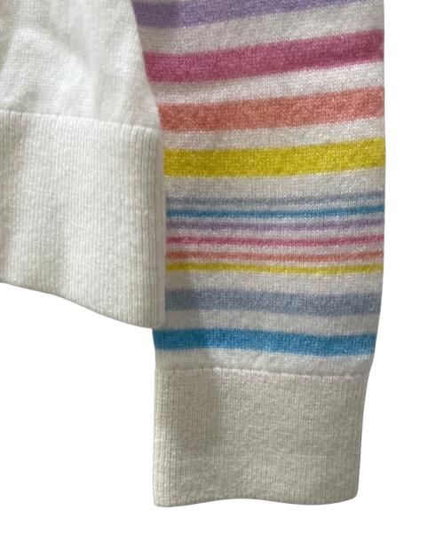 CHANEL（シャネル）CHANEL (シャネル) P60 ココマークカシミヤニット ホワイト サイズ:34の古着・服飾アイテム