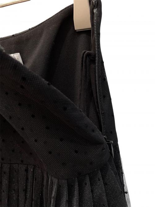 Christian Dior（クリスチャン ディオール）Christian Dior (クリスチャン ディオール) プリュムティ チュールスカート ブラック サイズ:34の古着・服飾アイテム