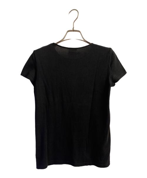CHANEL（シャネル）CHANEL (シャネル) 半袖ニット ブラック サイズ:36の古着・服飾アイテム