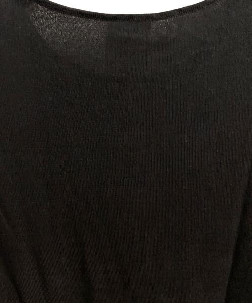 CHANEL（シャネル）CHANEL (シャネル) 半袖ニット ブラック サイズ:36の古着・服飾アイテム