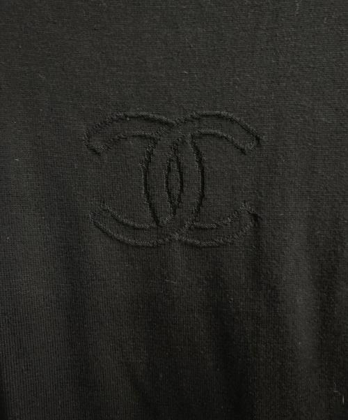 CHANEL（シャネル）CHANEL (シャネル) 半袖ニット ブラック サイズ:36の古着・服飾アイテム