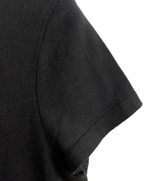 CHANEL（シャネル）CHANEL (シャネル) 半袖ニット ブラック サイズ:36の古着・服飾アイテム