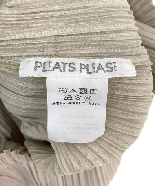 PLEATS PLEASE（プリーツプリーズ）PLEATS PLEASE (プリーツプリーズ) プリーツサロペット ベージュ サイズ:2の古着・服飾アイテム