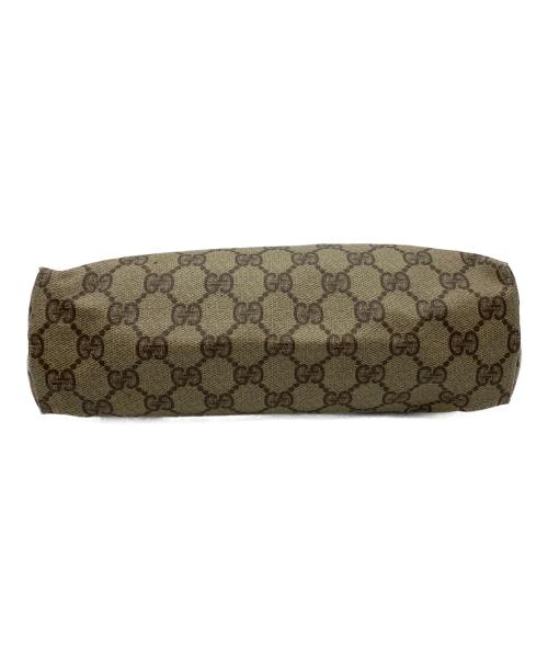 GUCCI（グッチ）GUCCI (グッチ) OLDGUCCI GGセカンドバッグ ブラウンの古着・服飾アイテム
