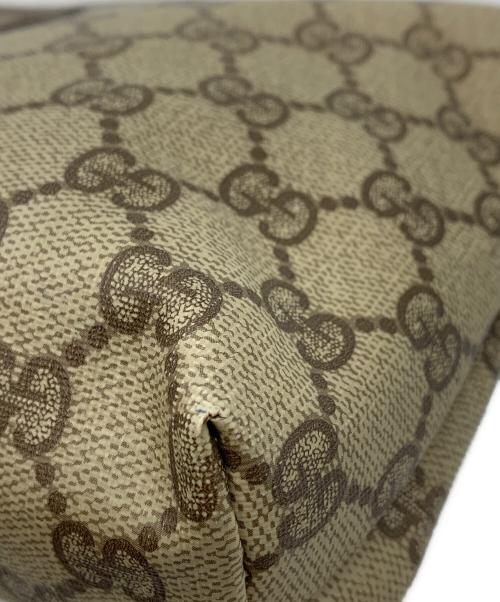 GUCCI（グッチ）GUCCI (グッチ) OLDGUCCI GGセカンドバッグ ブラウンの古着・服飾アイテム