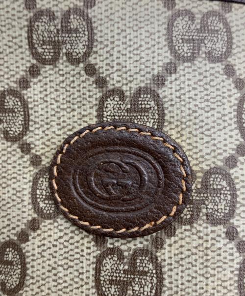 GUCCI（グッチ）GUCCI (グッチ) OLDGUCCI GGセカンドバッグ ブラウンの古着・服飾アイテム