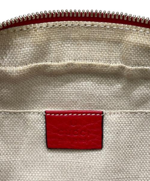GUCCI（グッチ）GUCCI (グッチ) ソーホー スモール ディスコバッグ レッドの古着・服飾アイテム