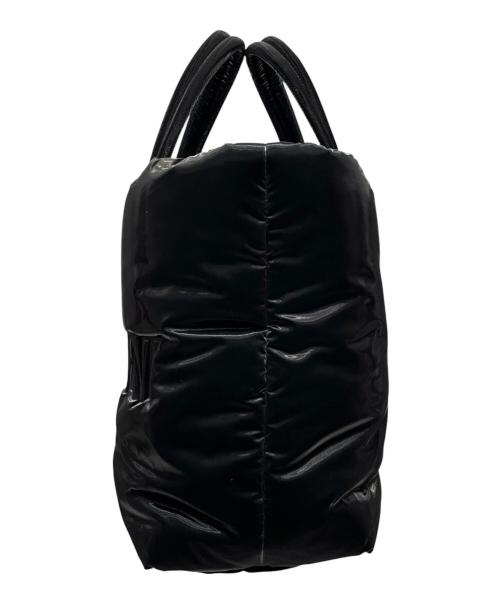 Saint Laurent Paris（サンローランパリ）Saint Laurent Paris (サンローランパリ) シルクテックキャンバス ロゴトートバッグ ブラックの古着・服飾アイテム