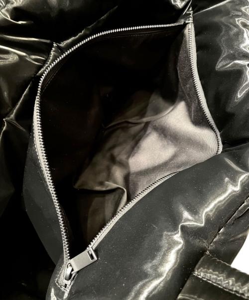Saint Laurent Paris（サンローランパリ）Saint Laurent Paris (サンローランパリ) シルクテックキャンバス ロゴトートバッグ ブラックの古着・服飾アイテム