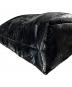 中古・古着 Saint Laurent Paris (サンローランパリ) シルクテックキャンバス ロゴトートバッグ ブラック：250000円