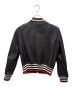 GUCCI (グッチ) グッチボウ付きレザーボンバージャケット ブラック サイズ:42：180000円