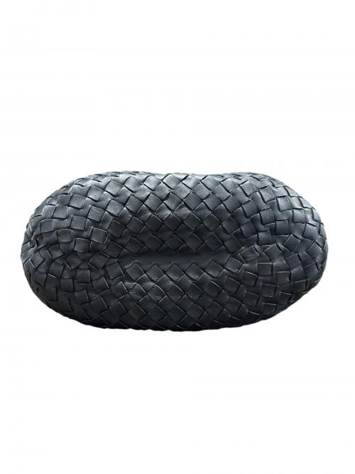 BOTTEGA VENETA（ボッテガベネタ）BOTTEGA VENETA (ボッテガベネタ) イントレチャートワンショルダーバッグ ブラック サイズ:-の古着・服飾アイテム
