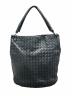 BOTTEGA VENETA（ボッテガベネタ）の古着「イントレチャートワンショルダーバッグ」｜ブラック