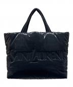 Saint Laurent Parisサンローランパリ）の古着「パファートートバッグ/ロゴデザイントートバッグ」｜ブラック