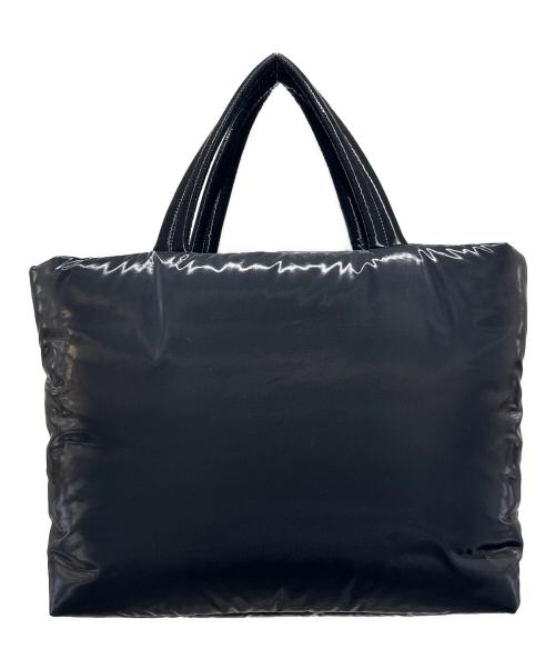 Saint Laurent Paris（サンローランパリ）Saint Laurent Paris (サンローランパリ) パファートートバッグ/ロゴデザイントートバッグ ブラックの古着・服飾アイテム