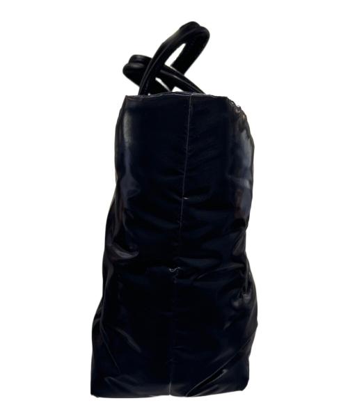 Saint Laurent Paris（サンローランパリ）Saint Laurent Paris (サンローランパリ) パファートートバッグ/ロゴデザイントートバッグ ブラックの古着・服飾アイテム
