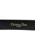 中古・古着 Christian Dior (クリスチャン ディオール) サドルロゴベルト ブラック サイズ:75cm：50000円