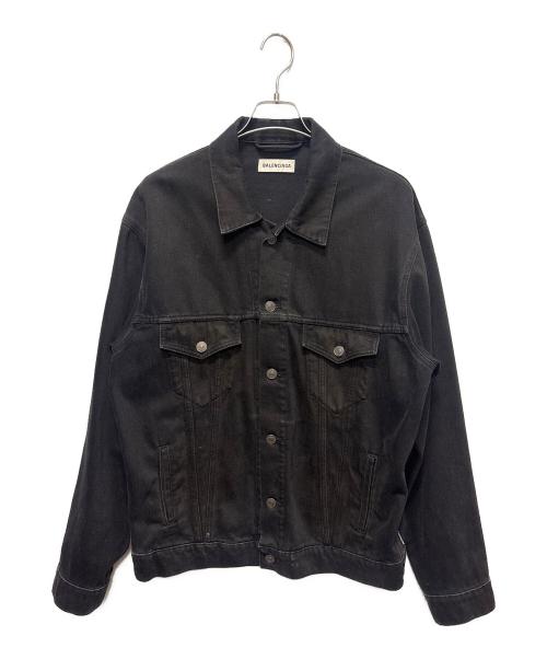 BALENCIAGA（バレンシアガ）BALENCIAGA (バレンシアガ) ブラックデニムジャケット サイズ:34の古着・服飾アイテム