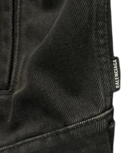BALENCIAGA（バレンシアガ）BALENCIAGA (バレンシアガ) ブラックデニムジャケット サイズ:34の古着・服飾アイテム