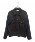BALENCIAGA（バレンシアガ）の古着「ブラックデニムジャケット」