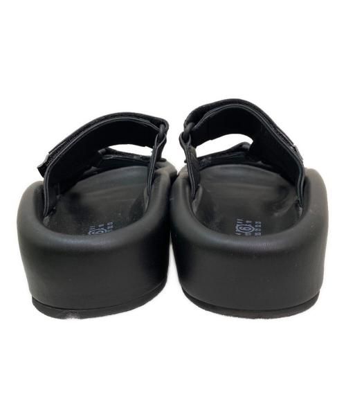 MM6 Maison Margiela（エムエムシックスメゾンマルジェラ）MM6 Maison Margiela (エムエムシックスメゾンマルジェラ) プラットフォームサンダル ブラック サイズ:37の古着・服飾アイテム