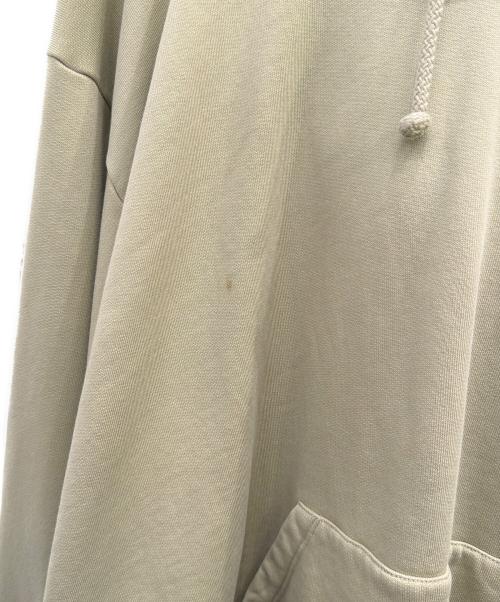 MM6 Maison Margiela（エムエムシックスメゾンマルジェラ）MM6 Maison Margiela (エムエムシックスメゾンマルジェラ) プルオーバーパーカー ライトグリーン サイズ:XSの古着・服飾アイテム