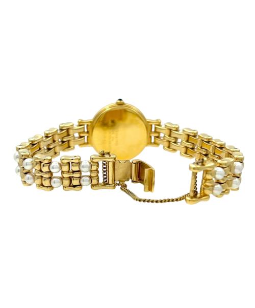 MIKIMOTO（ミキモト）MIKIMOTO (ミキモト) Pearl Bracelet Watch パールブレスレットウォッチ Ref.NS1004PF 24mm ホワイトシェル文字盤 ホワイトシェル文字盤 サイズ:24mm/16.5cmの古着・服飾アイテム