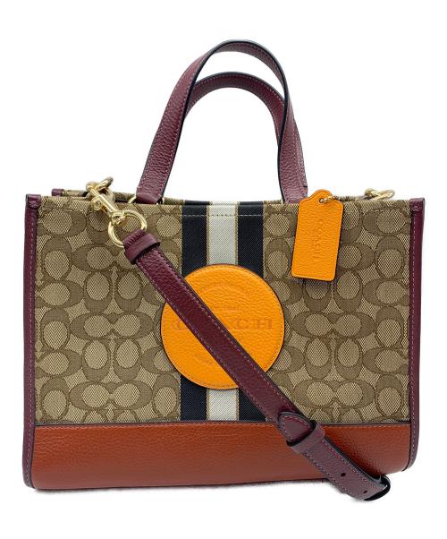 COACH（コーチ）COACH (コーチ) 2WAYショルダーバッグ ブラウンの古着・服飾アイテム