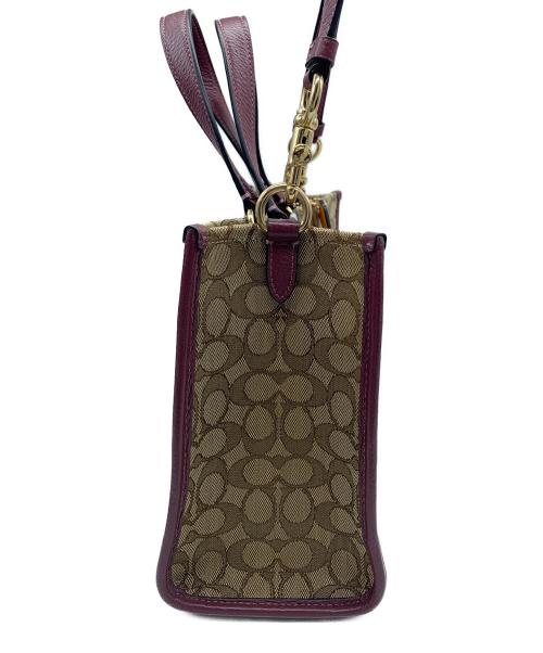 COACH（コーチ）COACH (コーチ) 2WAYショルダーバッグ ブラウンの古着・服飾アイテム
