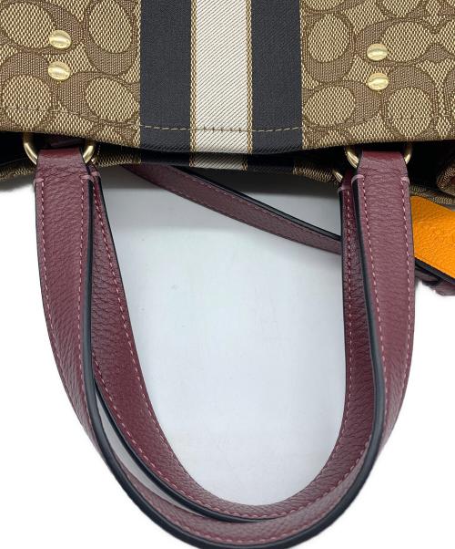 COACH（コーチ）COACH (コーチ) 2WAYショルダーバッグ ブラウンの古着・服飾アイテム