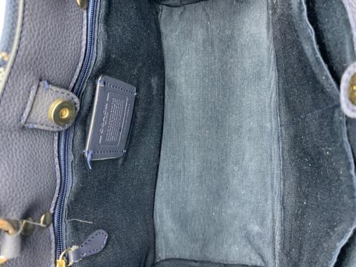 COACH（コーチ）COACH (コーチ) 2WAYバッグ ネイビーの古着・服飾アイテム