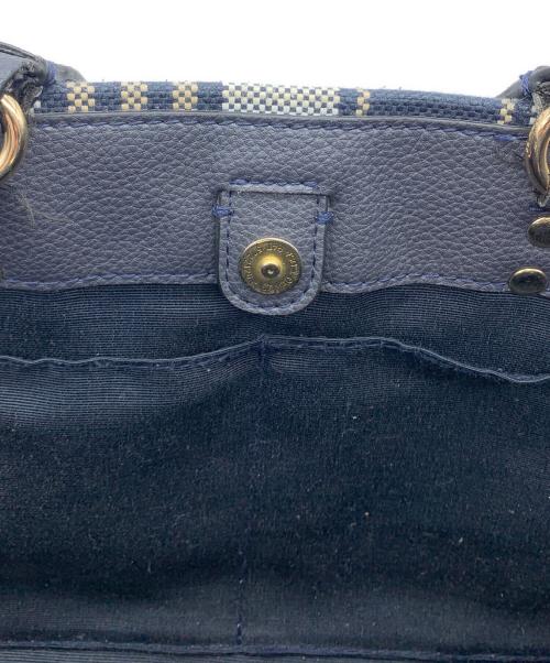 COACH（コーチ）COACH (コーチ) 2WAYバッグ ネイビーの古着・服飾アイテム